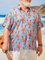 Hardaddy Big Size Lobster Chest Pocket Short Sleeve Hawaiian Shirt