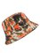 Hardaddy Men's Holiday Street Personality Coconut Tree Pattern Print Bucket Hat