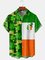 St. Patrick's Day Chest Pocket Short Sleeve Shirt