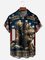 Veterans Day Chest Pocket Short Sleeve Casual Shirt