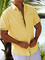 Hardaddy Cotton Floral Contrast Short Sleeve Shirt