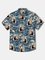 Retro Ukiyo-e Shark Cotton Shirt