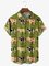 Animal Chest Pocket Short Sleeve Hawaiian Shirt By Andreea Dumuta