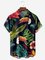 Moisture-wicking Toucan Chest Pocket Hawaiian Shirt