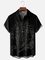 Moisture-wicking Back to School Science Letter Math Chemistry Chest Pocket Casual Shirt