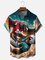 Moisture-wicking American Football Atlanta Falcons Chest Pocket Casual Shirt