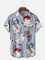 Moisture-wicking Ghost Football Baseball Football Fun Chest Pocket Casual Shirt
