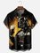 Moisture-wicking Fun Star Beer Wars Chest Pocket Casual Shirt