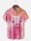 Moisture-wicking Pig Chest Pocket Hawaiian Shirt
