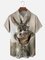 Moisture-wicking Donkey Chest Pocket Hawaiian Shirt