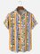 Moisture-wicking Floral Chest Pocket Hawaiian Shirt