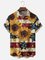 Moisture-wicking Independence Day Chest Pocket Casual Shirt