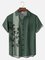 Big Size Moisture-wicking Bamboo Chest Pocket Hawaiian Shirt