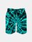 Men's Swim Trunks Hawaiian Tie-Dye Beach Shorts with Pockets