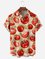 Tall Size Moisture-wicking Tomato Chest Pocket Casual Shirt