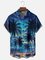 Moisture Wicking Coconut Chest Pocket Hawaiian Shirt