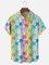 Moisture Wicking Coconut Tree Chest Pocket Hawaiian Shirt