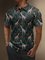 Moisture Wicking Rainbow Color Block Giraffe Short Sleeve Golf Polo