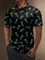 Moisture Wicking Gradient Pineapple Short Sleeve Golf Polo