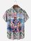 Moisture Wicking Tropical Hawaii Vacation Trump Chest Pocket Hawaii Shirt