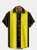 Hardaddy Shirts For Father Men's Basic 50s Style Bowling Shirt