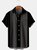 Hardaddy Shirts For Father Men's Basic 50s Style Bowling Shirt