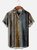Hardaddy Shirts For Father Leisure Vacation Abstract Gradient Geometric Pattern Hawaiian Style Printed Shirt Top