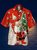 Christmas Gnomes Short Sleeve Camp Shirt