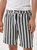 Striped Drawstring Bermuda Short