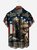 Veterans Day Chest Pocket Short Sleeve Casual Shirt