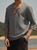 Hardaddy Cotton Lace Up Collar Casual Shirt