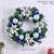 Christmas Wreath Door Berry Pine Cone Wreath with Red Bow Christmas Front Door Wreath Artificial Christmas Wreath with Christmas Balls and Pine