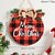 Christmas Wreath Door Berry Pine Cone Wreath with Red Bow Christmas Front Door Wreath Artificial Christmas Wreath with Christmas Balls and Pine
