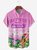 Hardaddy Parrots Party Shirts Retired Not My Problem Anymore Chest Pocket Short Sleeve Hawaiian Shirt