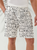 Moisture Wicking Abstract Lines Breasts Casual Shorts
