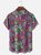 Moisture Wicking Paisley Chest Pocket Hawaiian Shirt