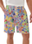 Moisture Wicking Floral Casual Shorts