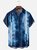 Moisture-wicking Fun and Avant-garde Laser Sword Star Art Wars Chest Pocket Bowling Shirt