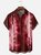 Moisture-wicking Fun and Avant-garde Laser Sword Star Art Wars Chest Pocket Bowling Shirt