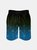Men's Swim Trunks Hawaiian Tropical Gradient Palm Tree Beach Shorts with Pockets
