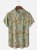 Moisture Wicking Paisley Chest Pocket Hawaiian Shirt