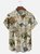 Moisture Wicking Dinosaur Chest Pocket Hawaiian Shirt