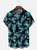 Moisture Wicking Crab Lobster Chest Pocket Hawaiian Shirt