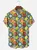 Moisture Wicking Floral Chest Pocket Hawaiian Shirt