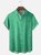Moisture Wicking Abstract Textured Chest Pocket Hawaiian Shirt