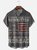 Moisture Wicking 1776 Declaration of Independence 4th of July Chest Pocket Hawaiian Shirt