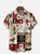 Moisture Wicking Canada Day Maple Leaf Chest Pocket Hawaiian Shirt