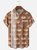 Moisture-wicking Pigs Chest Pocket Bowling Shirt