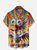 Moisture Wicking Funny Chicken Chest Pocket Hawaiian Shirt