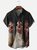 Moisture-wicking Screaming Chicken Chest Pocket Casual Shirt